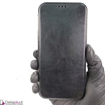 Razor odinis atverčiamas dėklas - juodas (Samsung A13 4G)